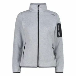 Damen schweres Fleecejacke Knit-Tech Meliert