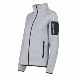 Damen schweres Fleecejacke Knit-Tech Meliert