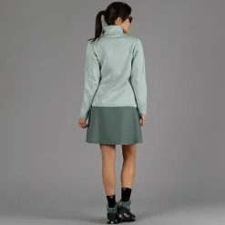 Damen schweres Fleecejacke Knit-Tech Meliert