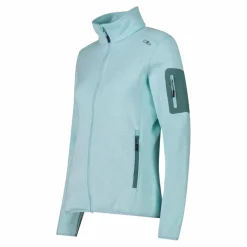 Damen schweres Fleecejacke Knit-Tech Meliert