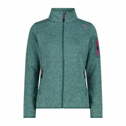 Damen schweres Fleecejacke Knit-Tech Meliert