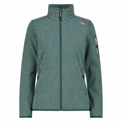 Damen schweres Fleecejacke Knit-Tech Meliert