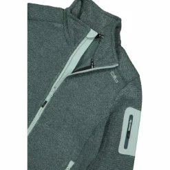 Damen schweres Fleecejacke Knit-Tech Meliert