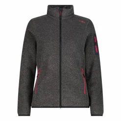 Damen schweres Fleecejacke Knit-Tech Meliert