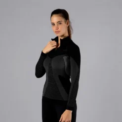 Damen Seamless Multifunktions langärmeliges Sweat