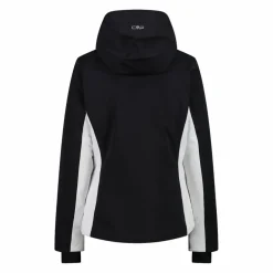 Damen Skijacke aus Twill mit abnehmbarer Kapuze