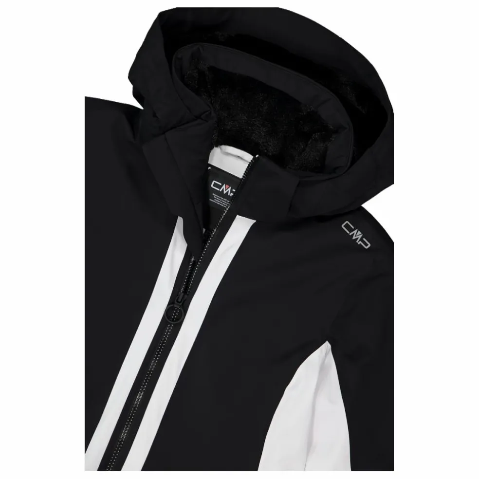 Damen Skijacke aus Twill mit abnehmbarer Kapuze