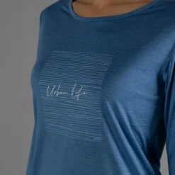 Damen Sweater aus leichtem Melange-Jersey