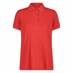 Damen Uni-Piqué-Poloshirt aus Tactel