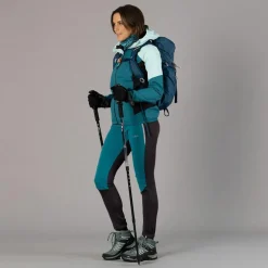 Damen Unlimitech winddichte Skitourenhose aus Stretch Performance