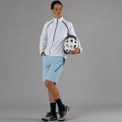 Damen Windschutzjacke mit abnehmbaren Ärmeln