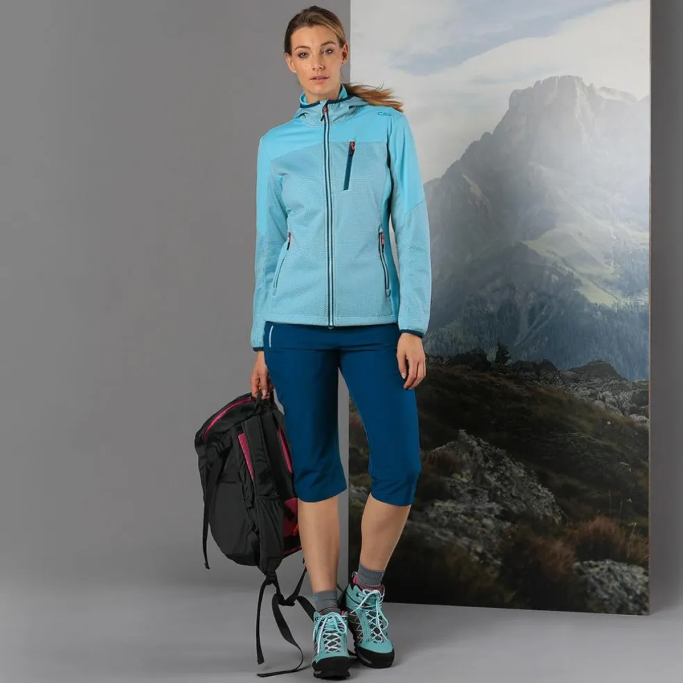 Damen-Capri-Trekkinghose