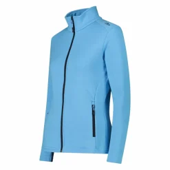 Damen-Fleece Stretch Performance mit durchgehendem Reißverschluss