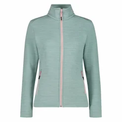 Damen-Fleece Stretch Performance mit durchgehendem Reißverschluss