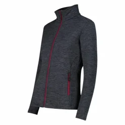 Damen-Fleece Stretch Performance mit durchgehendem Reißverschluss