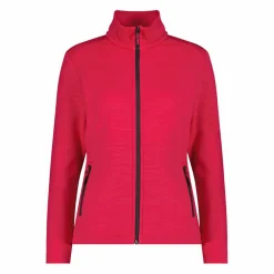 Damen-Fleece Stretch Performance mit durchgehendem Reißverschluss