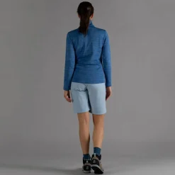 Damen-Fleece Stretch Performance mit durchgehendem Reißverschluss