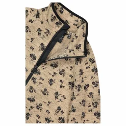 Damen-Fleecejacke aus bedrucktem Knit Tech