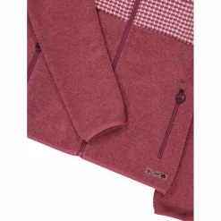 Damen-Fleecejacke mit Reißverschluss