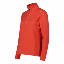 Damen-Fleecepullover aus Grid Tech mit Stehkragen