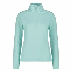 Damen-Fleecepullover aus Grid Tech mit Stehkragen