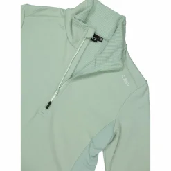 Damen-Fleecepullover aus Grid Tech mit Stehkragen