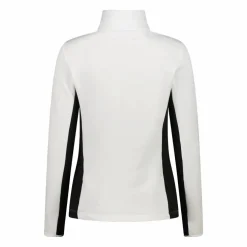 Damen-Fleeceshirt Stretch Performance mit kontrastierenden Details