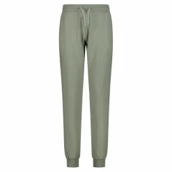 Damenhose aus Baumwollstretch mit Bündchen