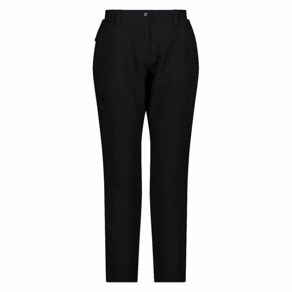 Damenhose in bequemer Passform aus Stretch-Polyester
