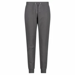 Damenhose in Melange mit Bündchen