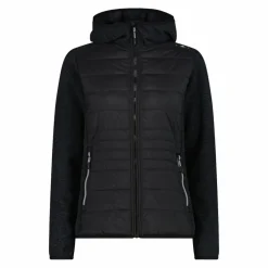 Damen-Hybrid-Fleecejacke aus Knit Tech