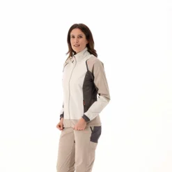 Damen-Hybridjacke mit abnehmbaren Ärmeln