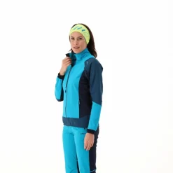 Damen-Hybridjacke mit abnehmbaren Ärmeln