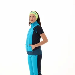 Damen-Hybridjacke mit abnehmbaren Ärmeln