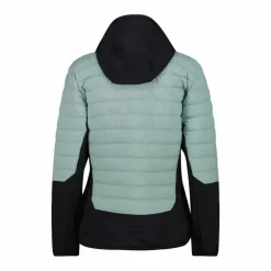 Damen-Hybridjacke Unlimitech wattiert mit PrimaLoft® Black ThermoPlume mit Kapuze