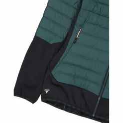 Damen-Hybridjacke Unlimitech wattiert mit PrimaLoft® Black ThermoPlume mit Kapuze