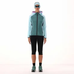 Damen-Hybridjacke Unlimitech aus Stretch Performance mit Kapuze