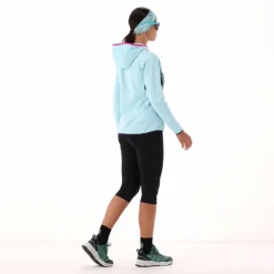 Damen-Hybridjacke Unlimitech aus Stretch Performance mit Kapuze