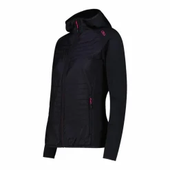 Damen-Hybridjacke Unlimitech aus Stretch Performance mit Kapuze