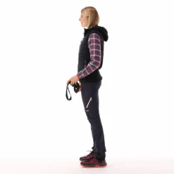 Damen-Hybridweste aus Fleece Knit Tech