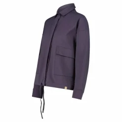 Damenjacke aus Interlock-Strickstoff