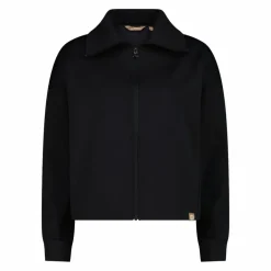 Damenjacke aus Interlock-Strickstoff