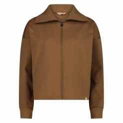 Damenjacke aus Interlock-Strickstoff