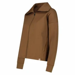 Damenjacke aus Interlock-Strickstoff