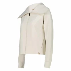 Damenjacke aus Interlock-Strickstoff