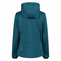 Damenjacke aus Softshell Meliert