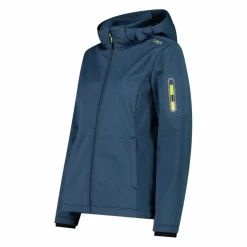 Damenjacke aus Softshell Meliert