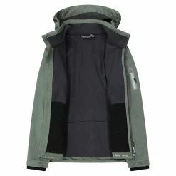 Damenjacke aus Softshell Meliert