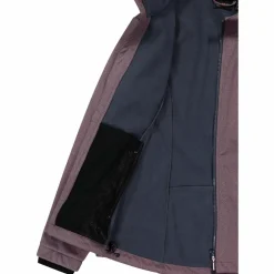 Damenjacke aus Softshell Meliert