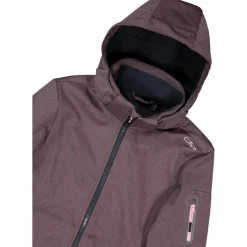 Damenjacke aus Softshell Meliert
